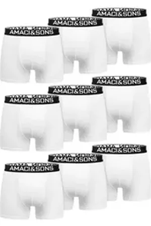 amaci Boxershorts LARY 9er Pack Boxershorts (9er-Pack) Herren Baumwolle Männer Unterhose Unterwäsche schwarz 4XL