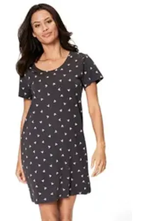 QS by s.Oliver Sleepshirt mit Herzmotiven beige 32/34