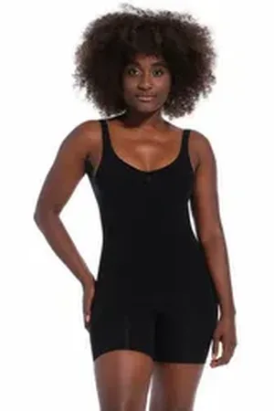MAGIC Bodyfashion Shaping-Body Low Back Bodysuit extrem tiefer Rückenausschnitt, glatte, nahtlose Verarbeitung schwarz L