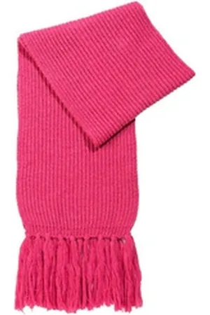 Cinque Strickschal FELICIA, Mit langen Fransen rosa
