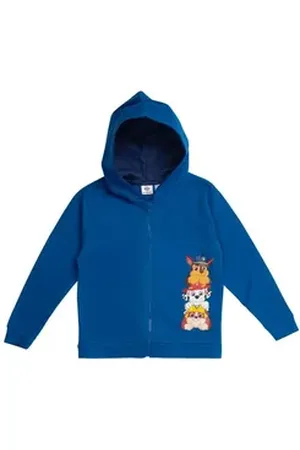 Paw Patrol United Labels® Sweatjacke Sweatjacke Jungen Kapuzenpullover Reißverschluss Blau blau 122-128