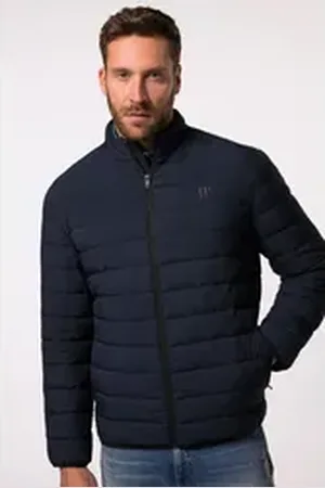 JP 1880 Steppjacke Steppjacke Technodaune Stehkragen bis 8 XL blau L