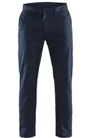 BLAKLADER BLÅKLADER Arbeitsbundhose Chinohose Stretch (1-tlg) schwarz 154 (C110)