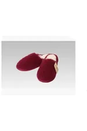 Linke Licardo Pantoffel - Hausschuhe aus 100 % Schurwolle in 8 Farben Pantoffel rot 40/41
