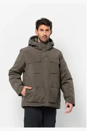 Jack Wolfskin Winterjacke TEXTOR UTILITY JKT M braun XL (54/56)