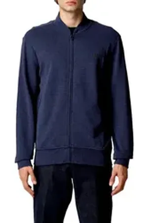 Ralph Lauren Polo Sweatjacke Sweatjacke Sweatshirt Blouson Baseball Jacke Sofortige Authentifizierung über das -System möglich blau L