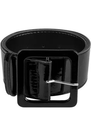 Boland Synthetikgürtel Lackgürtel schwarz schwarz