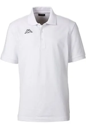 Kappa Poloshirt luftig-leichtes Gewebe aus reiner Naturfaser weiß XL