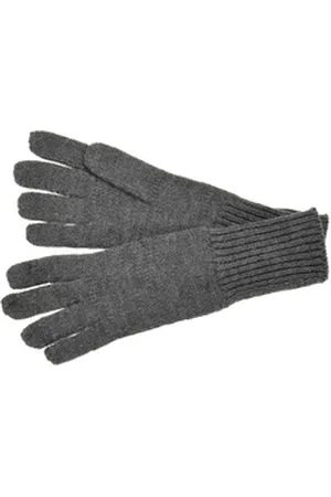 Seeberger Strickhandschuhe Feinstrick Fingerhandschuhe 18957-0 grau
