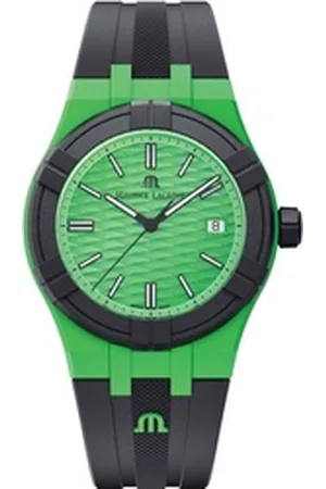 Maurice Lacroix Quarzuhr Aikon #Tide, AI2008-70070-300-0, Armbanduhr, Herrenuhr, Swiss Made schwarz