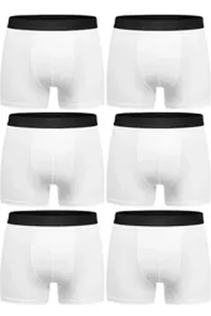 amaci Boxershorts 2. BEAU 6er Pack Boxershorts (6er-Pack) Herren Baumwolle Männer Unterhose Unterwäsche schwarz M