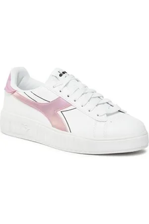 Diadora Sneakers Step P Double Logo 101.178643-C0931 Super White / Pink Sneaker weiß 38 EU