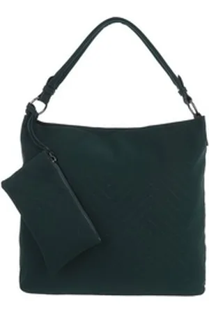 Ital-Design Schultertasche Mittelgroße, Damentasche Handtasche grün