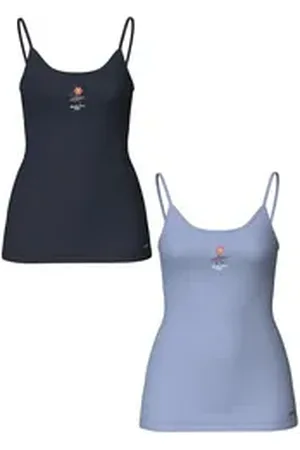 CHIEMSEE Tanktop Girls 2er Pack mit Kleinem Print blau 158-164