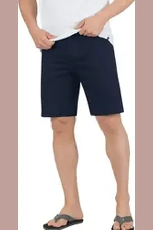 Trigema Bermudas Bermuda aus 100% Baumwolle (1-tlg) blau S