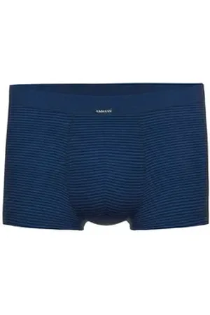 Ammann Retro Pants Retro Short Day Classic / Jeans Feinripp (Stück, 1-St) - blau 7