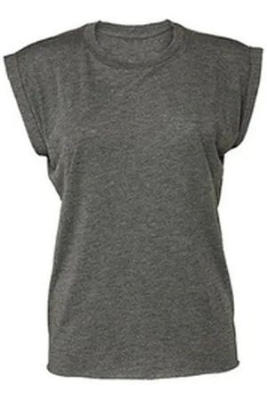 Bella T-Shirt 1er/2er Pack Damen Loose T-Shirt für Frauen u. Mädchen mit längerem Rücken und weiter Passform - verschiedene Farben grau L