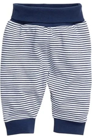 Schnizler Schlupfhose Baby-Pumphose Interlock Ringel blau 98