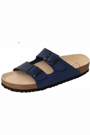 Weeger 4111031 Pantolette rutschhemmend blau 38 EU