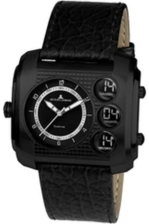 Jacques Lemans Quarzuhr AnaDigi Schwarz schwarz