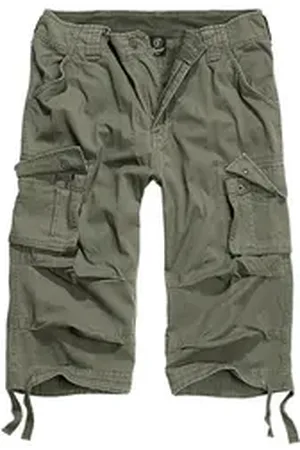Brandit Brandit Cargoshorts Brandit Herren Urban Legend 3/4 Hose Trouser grün XXL