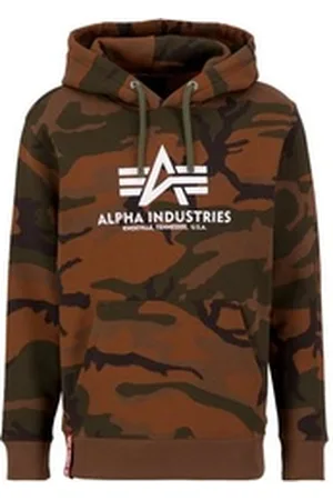 Alpha Industries Hoodie Men - Hoodies Basic Hoodie Camo bunt M