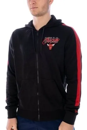 New Era Sweatjacke Ziphoodie Chicago Bulls, G S, F blk/red schwarz S