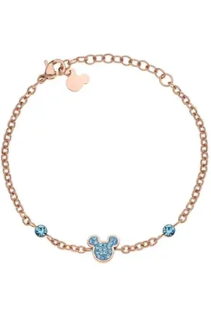 Disney Armband Kinder Armband Mickey Mouse © rosegoldfarben blau blau