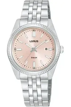Lorus Quarzuhr Classic Damen Rose Silber, (Set) rosa