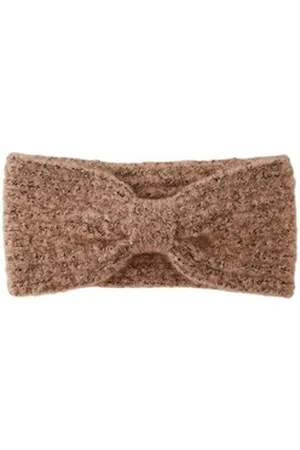 Pieces® Stirnband Pyron Structured (1-St) rosa