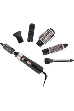 ETA Multihaarstyler Fenite Black Edition 532190010, 5 zusätzliche Aufsätze für den perfekten Look schwarz