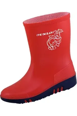 Dunlop _Workwear Mini rot/blau Stiefel blau 30 EU