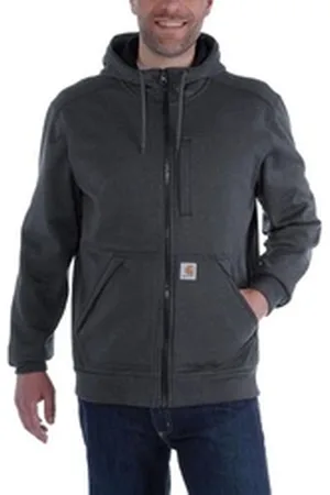 Carhartt Outdoorjacke Wind Fighter Full Zip Sweatjacke - Kapuzenjacke grau