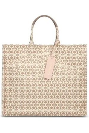 Coccinelle Shopper Never Without, Baumwolle weiß