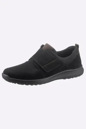 Jomos Klettschuh Hausschuh schwarz 45 EU