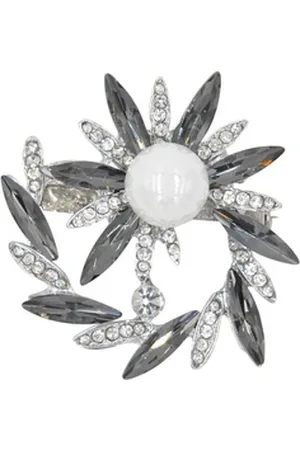 Firetti Brosche Schmuck Geschenk Ansteckschmuck Spirit Sun silberfarben