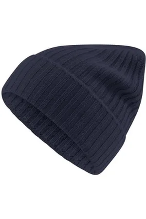 Falke Strickmütze (1-St) aus reinem Kaschmir blau