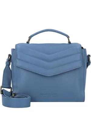 Cowboysbag Henkeltasche Quilty Pleasure, Leder blau