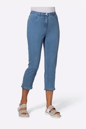WITT WEIDEN Jeansshorts 7/8-Jeans blau 20