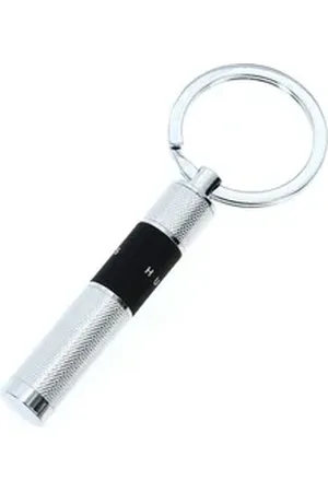 HUGO BOSS Schlüsselanhänger Keyring silberfarben