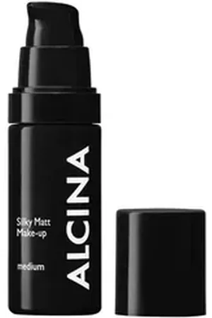 ALCINA Make-up Silky Matt professionelles Make-up medium für ebenmäßigen Teint, verfeinert das Hautbild, sorgt für einen samtig-matten Teint