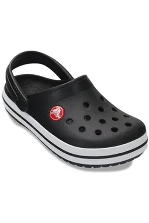 Crocs Crocband Clog Clog, Sandale, Sommerschuh, Badeschuh mit Lüftungsöffnungen schwarz 20 EU