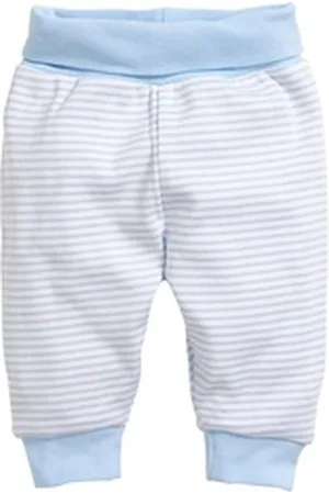 Schnizler Schlupfhose Baby-Pumphose Interlock Ringel blau 74