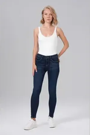 Miracle of Denim 5-Pocket-Jeans Sina Skinny Fit (1-tlg) 26 32