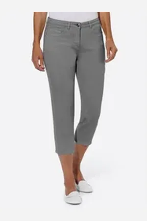 WITT WEIDEN Jeansshorts 3/4-Jeans grau 22