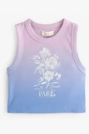 Next Shirttop Verkürztes Tanktop mit Ringerrücken (1-tlg) grau 46 (GB: 18)