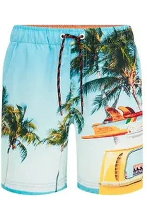 WE Fashion Badehose blau|bunt 92