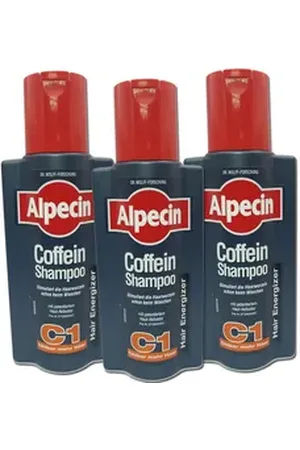 A.P.C. Haarshampoo Shampoo Coffein C1, 3 x 250ml, 3-tlg.