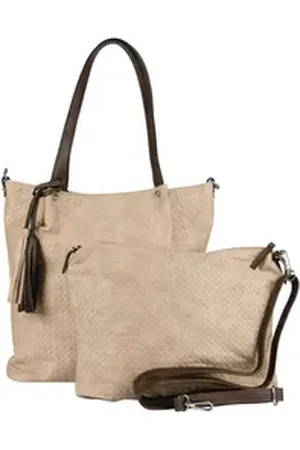 Flanigan Shopper Bag in Bag (1-tlg) beige