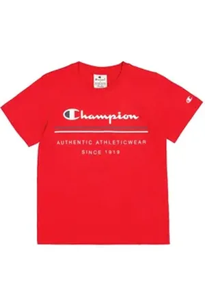 Champion T-Shirt für Kinder rot XL (164/170)